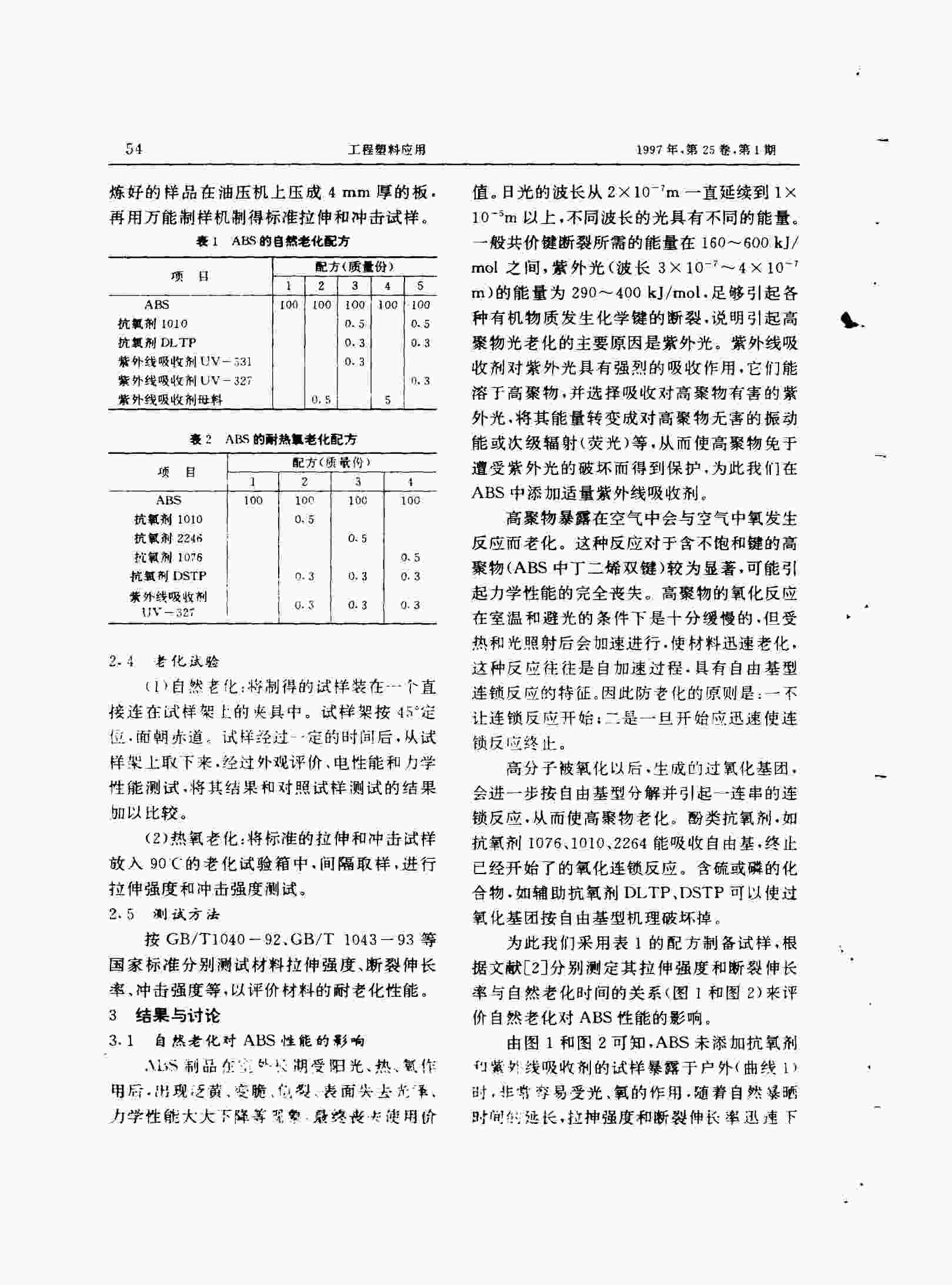 使用QLAB老化機(jī)研究ABS塑料材料的耐老化性能解決方案2